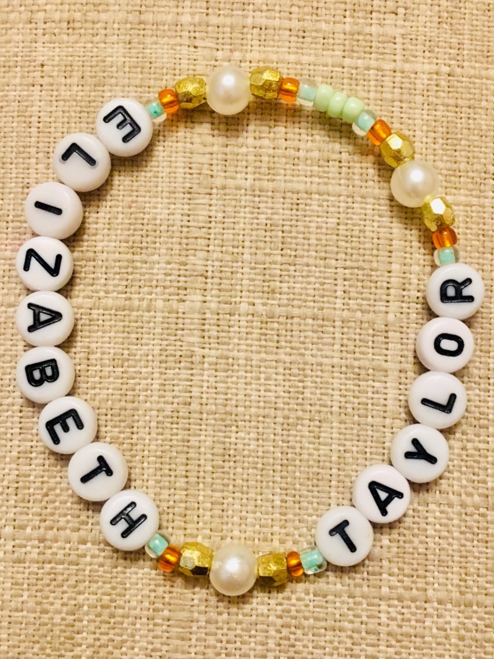 Handmade Elizabeth Taylor Friendship Bracelet